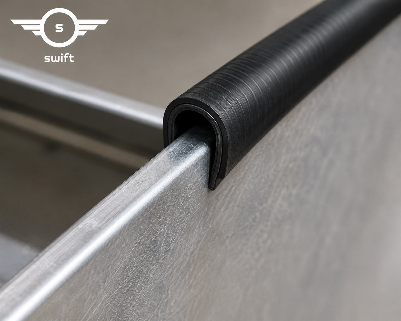 U-Shape Pinch Weld Edge Trim 7mm x 14mm