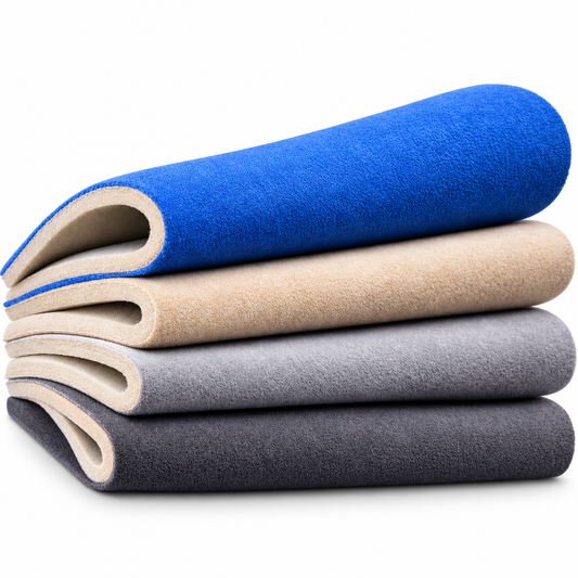 Premium Velour Foam-Backed Automotive Headliner Fabric — clean product view on white background