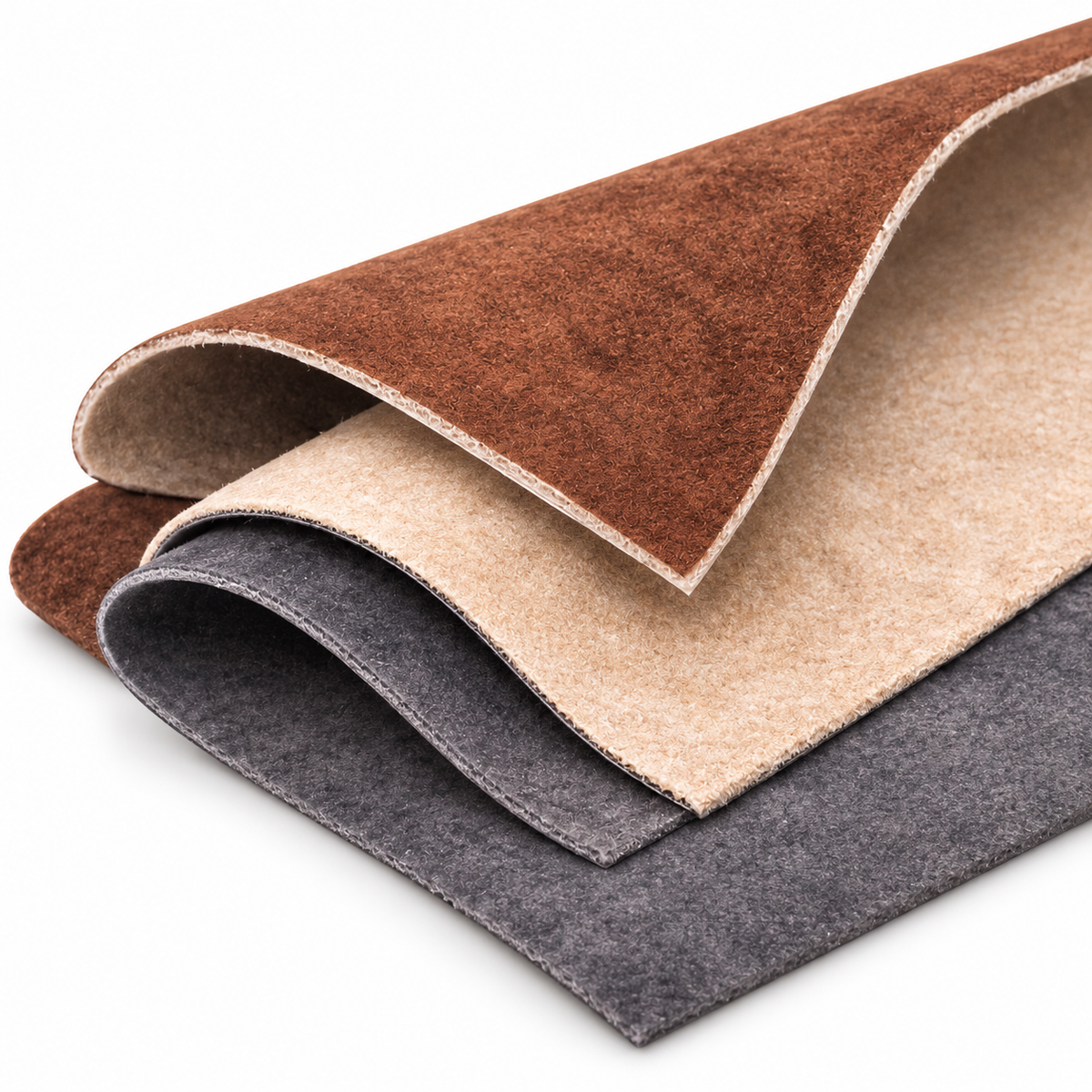 Premium Faux Suede Foam-Backed Automotive Headliner Fabric — clean product view on white background
