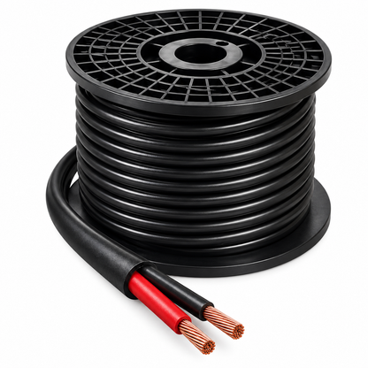 RVVB Twin Core Copper Cable | Automotive, Marine, Solar, Caravan & Campervan Wiring — clean product view on white background