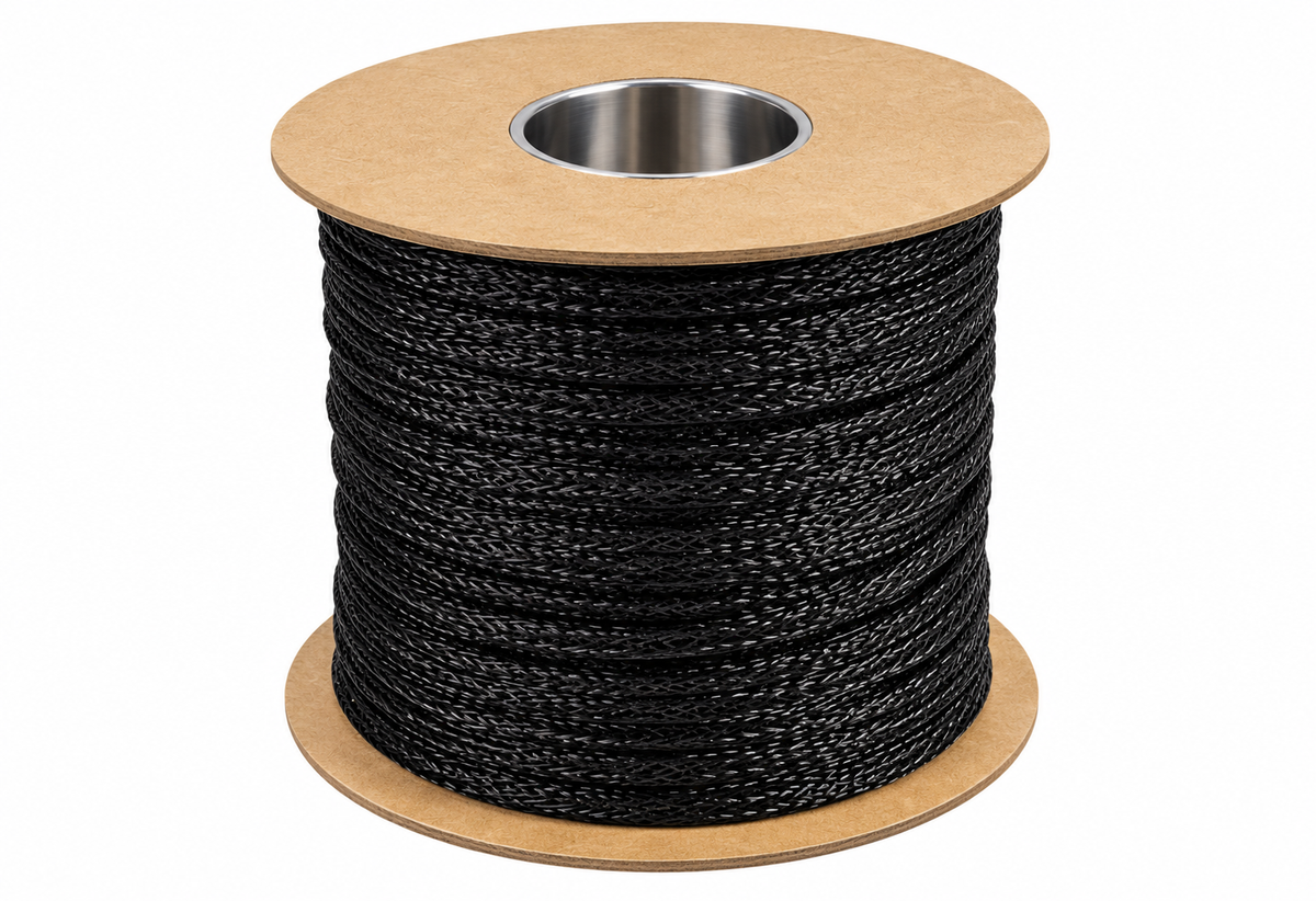Soft Braided Expandable PET Sleeve Cable Wire Protector — clean product view on white background